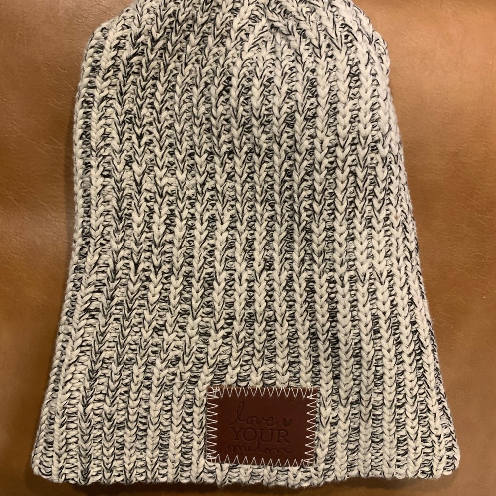 Love Your Melon Monochrome Knit Beanie